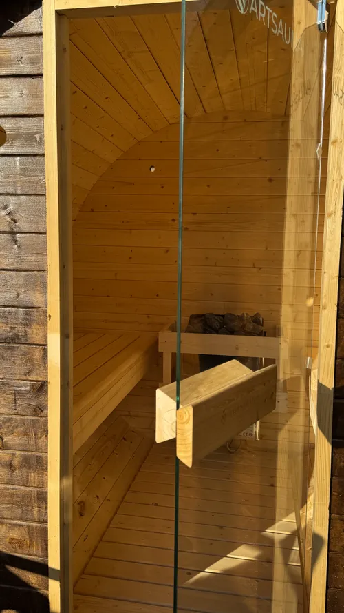 Sauna interior