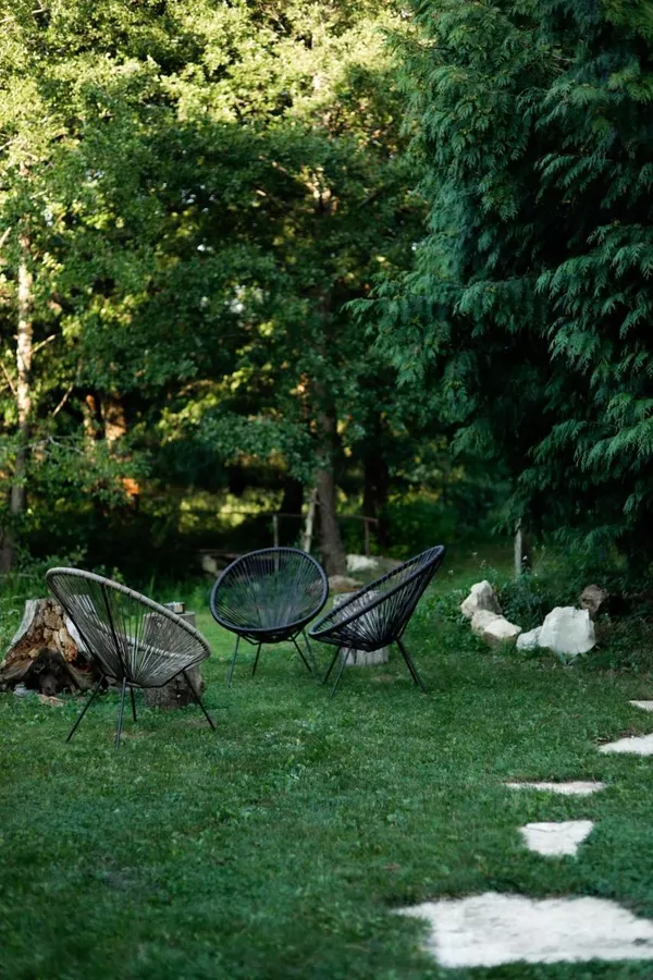 Garden lounge chairs